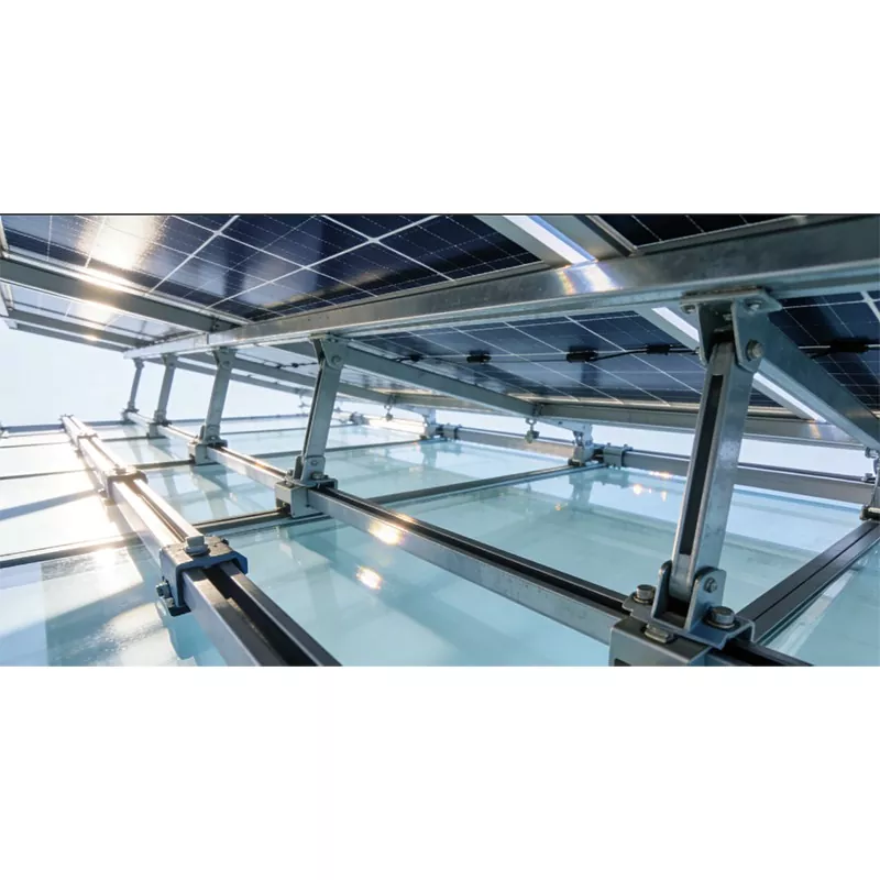 PV sistem za pritrditev nadstreška